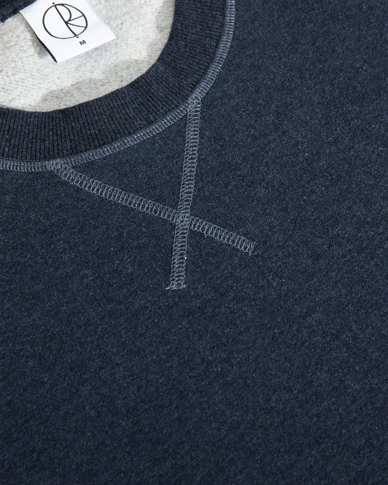 Polar Frankie Crewneck Navy Melange