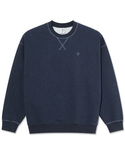 Polar Frankie Crewneck Navy Melange