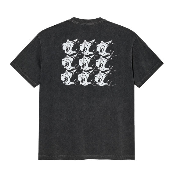 Polar Skate Co. 2 Guys T-Shirt Silver Black