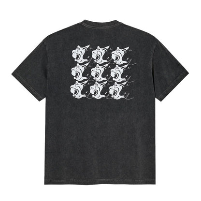 Polar Skate Co. 2 Guys T-Shirt Silver Black