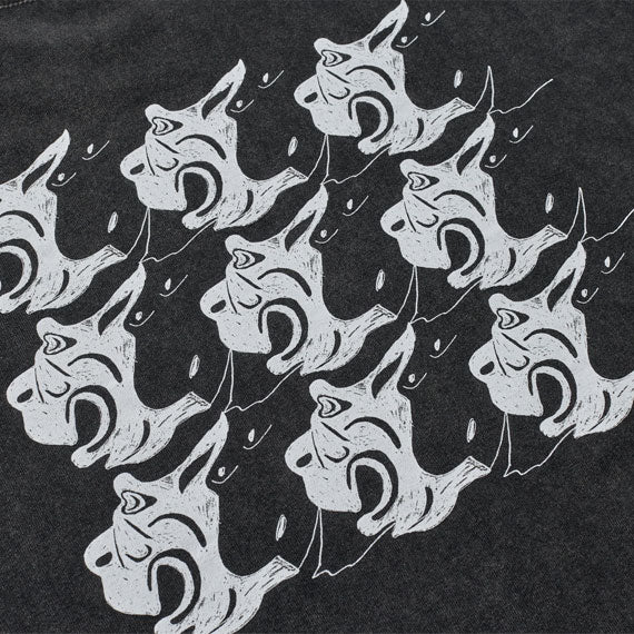 Polar Skate Co. 2 Guys T-Shirt Silver Black