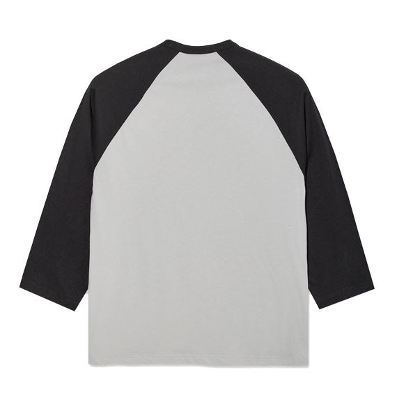 Polar Skate Co. 3/4 Sleeve T-Shirt Black/Silver