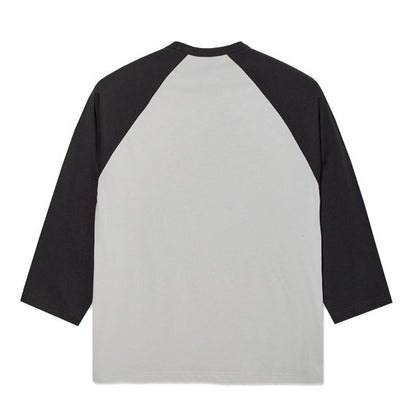 Polar Skate Co. 3/4 Sleeve T-Shirt Black/Silver