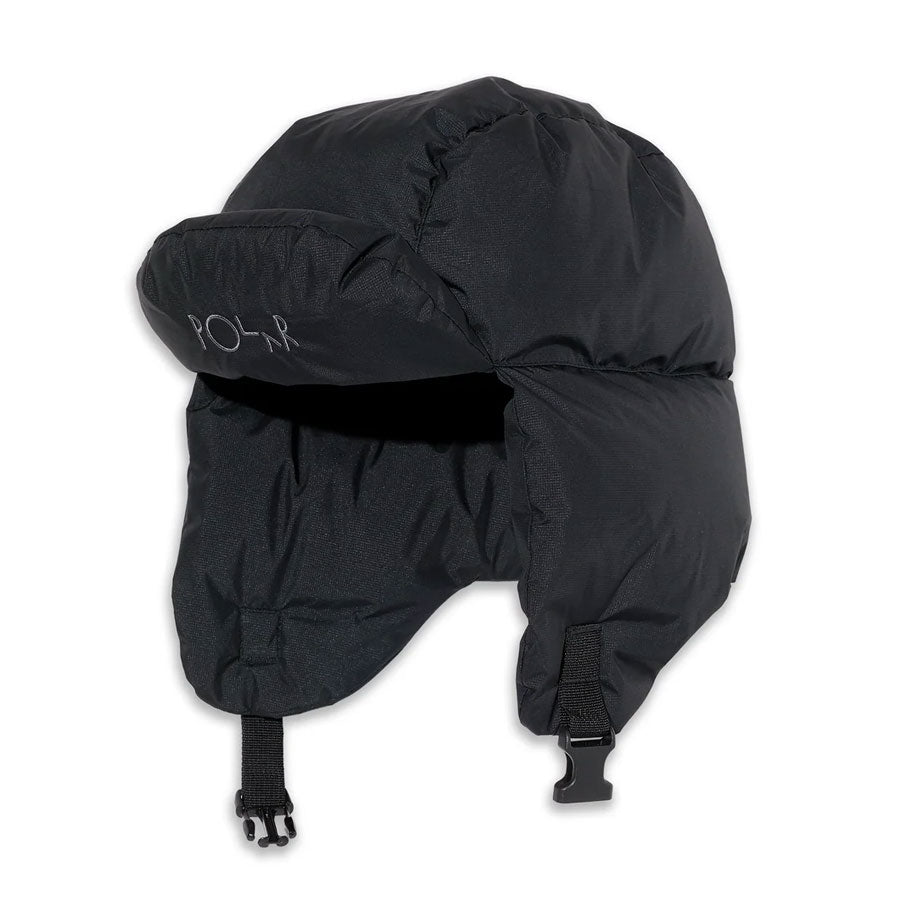 Polar Skate Co. Ailu Puffer Hat Black