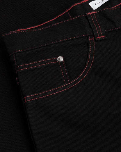 Polar Skate Co. Big Boy Pants | Apocalypse Nun Black/Red