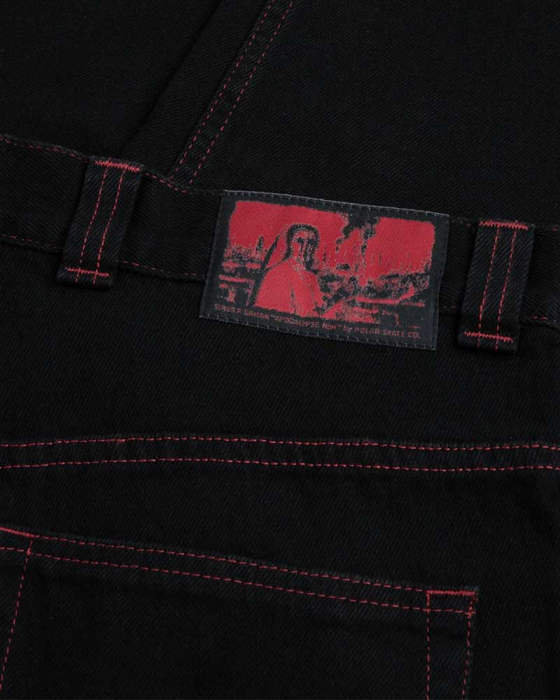 Polar Skate Co. Big Boy Pants | Apocalypse Nun Black/Red