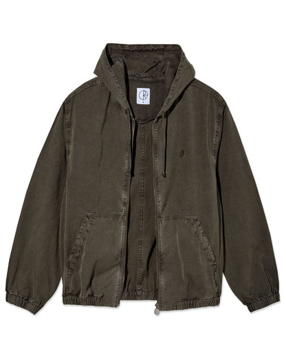 Polar Skate Co. Hooded Nick Jacket Washed Grey