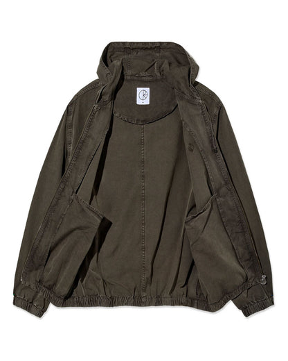 Polar Skate Co. Hooded Nick Jacket Washed Grey