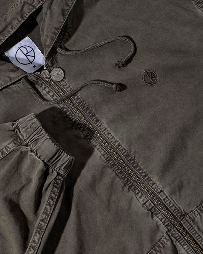 Polar Skate Co. Hooded Nick Jacket Washed Grey