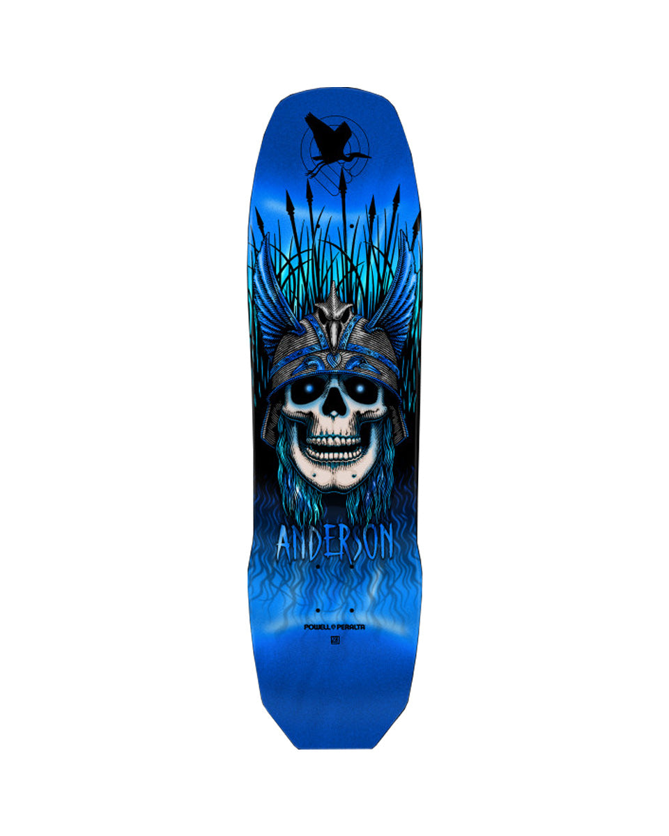 Powell Peralta Anderson Heron '04' Deck Blue Foil