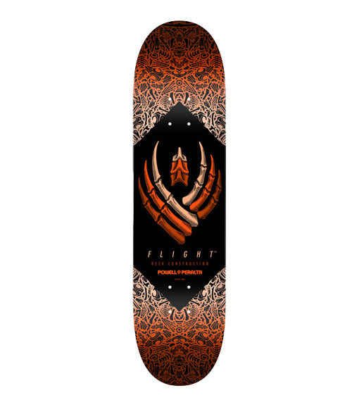 Powell Peralta Bones Flight Orange Deck 8.5"
