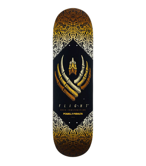 Powell Peralta Bones Flight Yellow Deck 8.75"