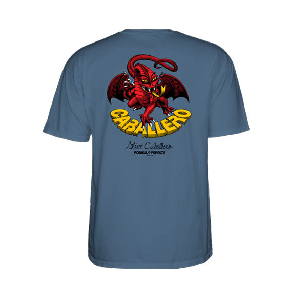 Powell Peralta Cab Dragon II T-Shirt - Indigo Blue