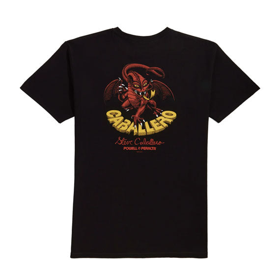 Powell Peralta Caballero Classic Dragon II T-Shirt Black