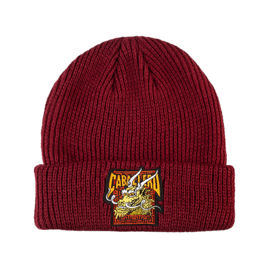 Powell Peralta Caballero Street Dragon Beanie Burgundy