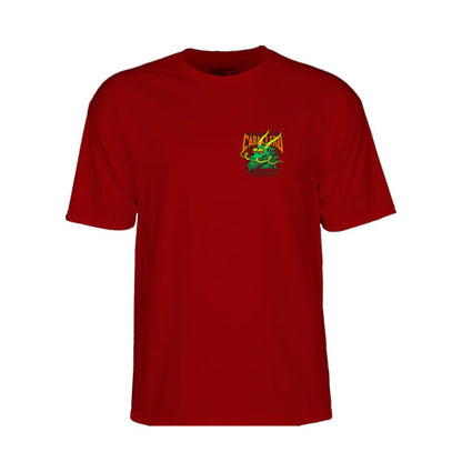 Powell Peralta Caballero Street Dragon T-Shirt Garnet