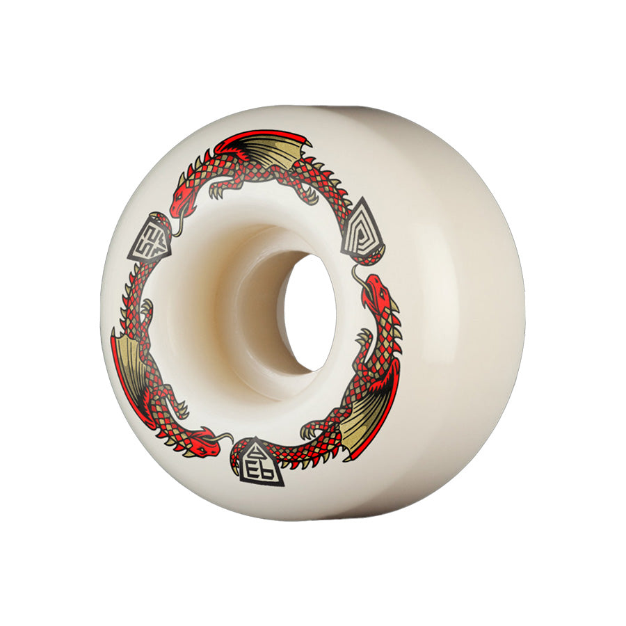 Powell Peralta Dragon Formula V1 93A Red Wheels 52mm X 31mm