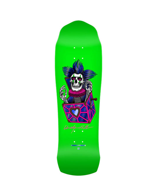 Powell Peralta Hiett Skull Deck Neon