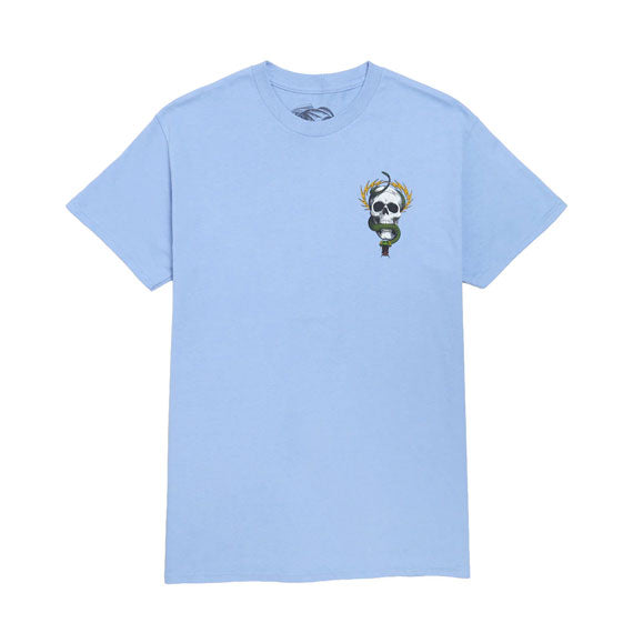 Powell Peralta Mcgill Skull & Snake T-Shirt Carolina Blue