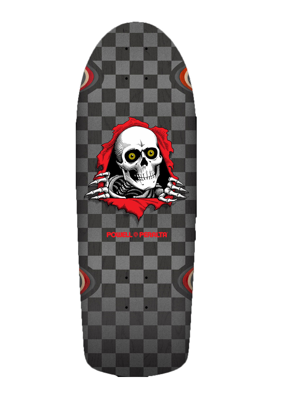 Powell Ripper Checker Multi Powell Peralta OG Ripper Checker Deck – The Source Snowboard & Skate