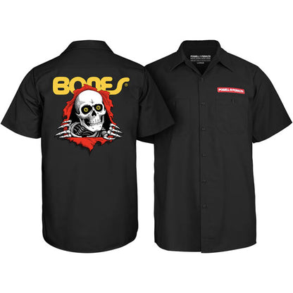 Powell Peralta Ripper Work Shirt Black