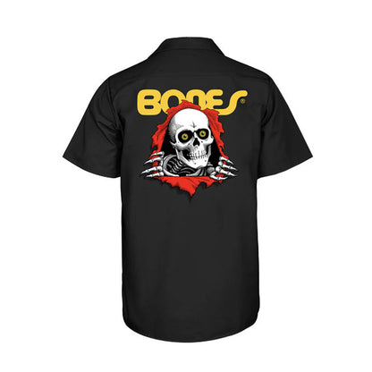 Powell Peralta Ripper Work Shirt Black