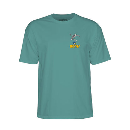 Powell Peralta Skateboard Skeleton II T-Shirt Aquatic