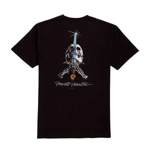 Powell Peralta Skull & Sword T-Shirt Black