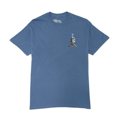Powell Peralta Skull & Sword T-Shirt Indigo Blue