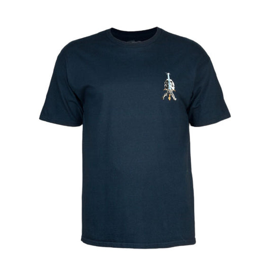 Powell Peralta Skull & Sword T-Shirt Navy