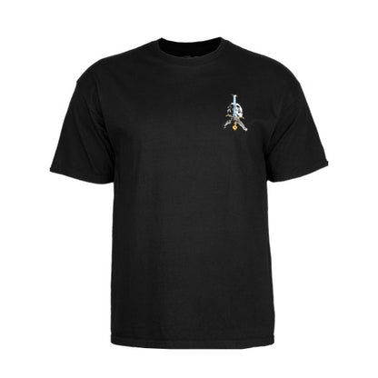 Powell Peralta Skull and Sword T-Shirt Black