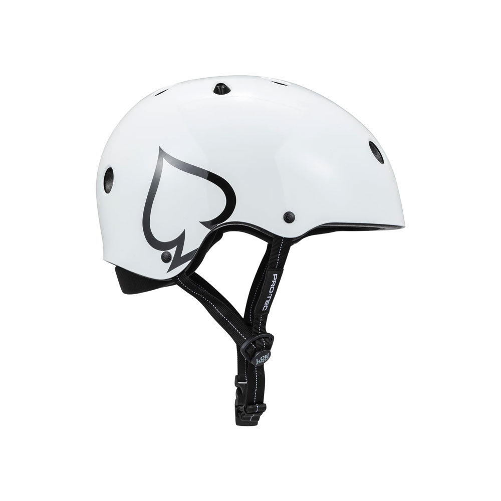 Pro-Tec Low Pro Certified Helmet Gloss White