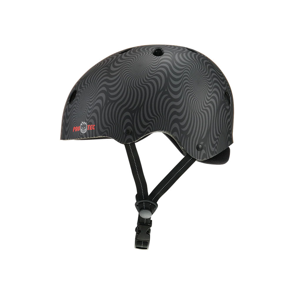 Pro-Tec Low Pro Certified Helmet Spitfire Black Swirl