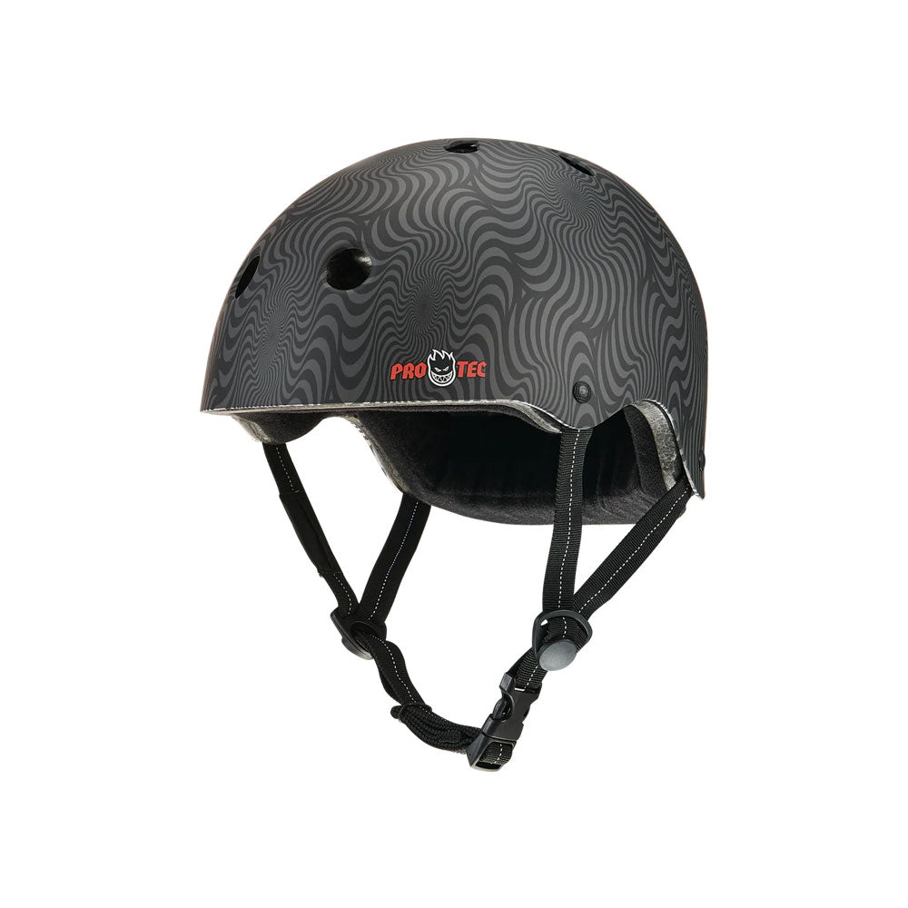 Pro-Tec Low Pro Certified Helmet Spitfire Black Swirl