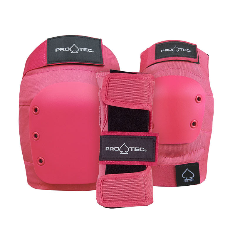 Pro-Tec Street Adult 3-Pack Pad Set Pink