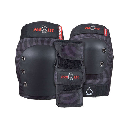 Pro-Tec Street Adult 3-Pack Pad Set Spitfire