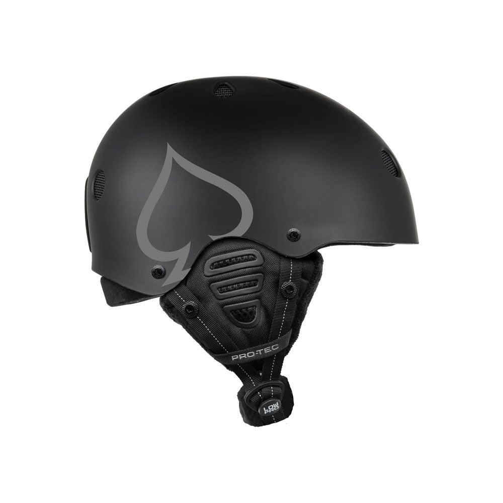 Protec Low Pro Snow Helmet Black Matte 2026
