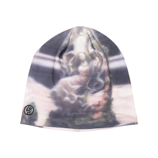 Public Disorder Skully Beanie Rose Print 2027
