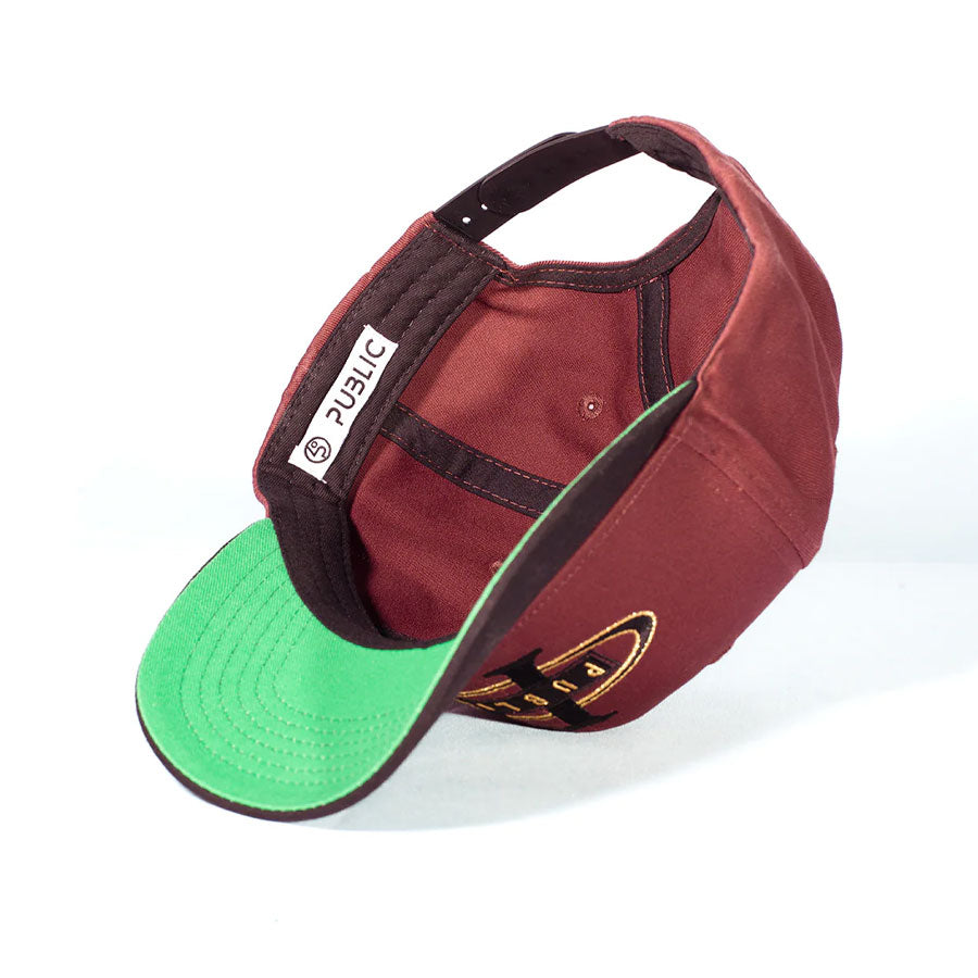 Public League Cap Maroon 2026