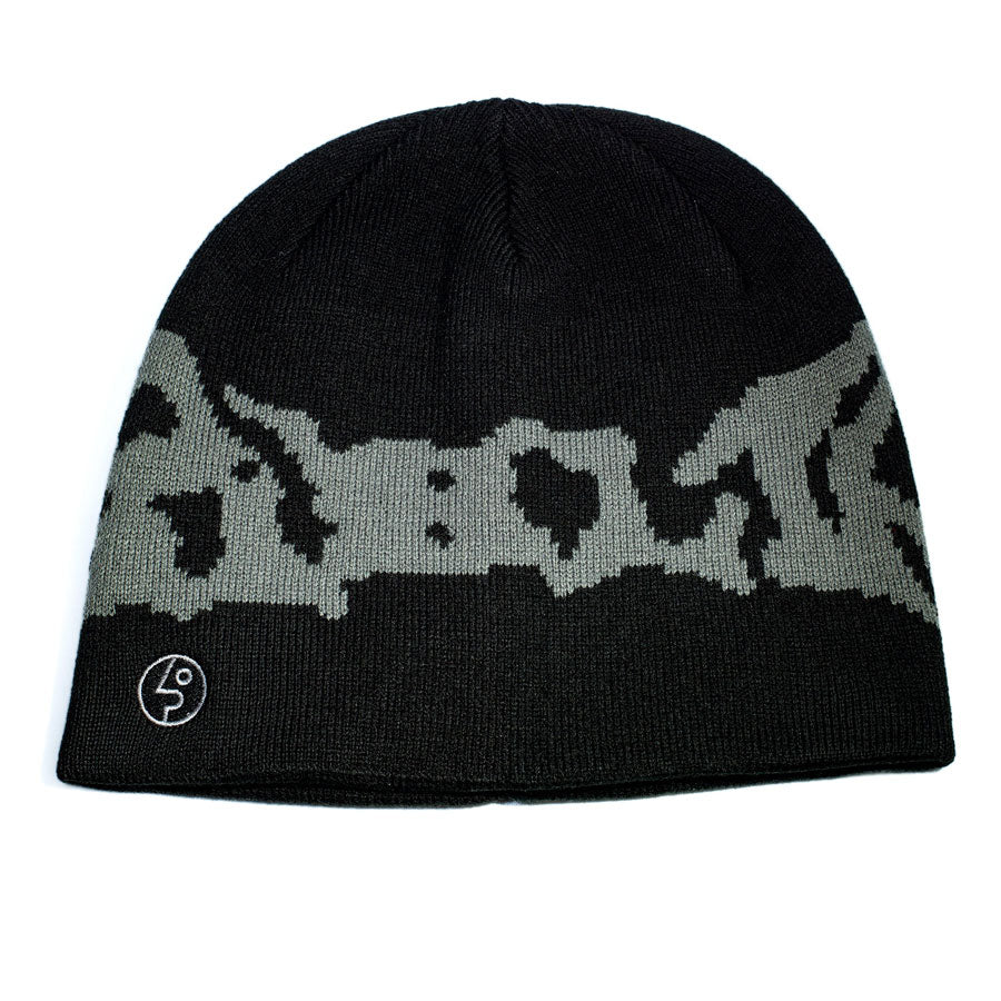 帽子 TODAYFUL / Soft Knit Beanie Public Splat Skully Beanie Black 2026 – The Source Snowboard & Skate