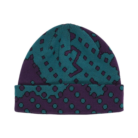 Quasi Dither Beanie Eggplant