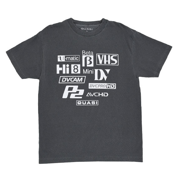 Quasi Formats T-Shirt Faded Black