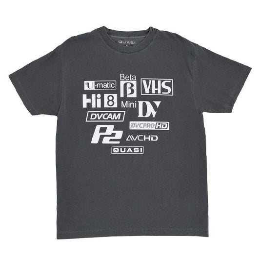 Quasi Formats T-Shirt Faded Black