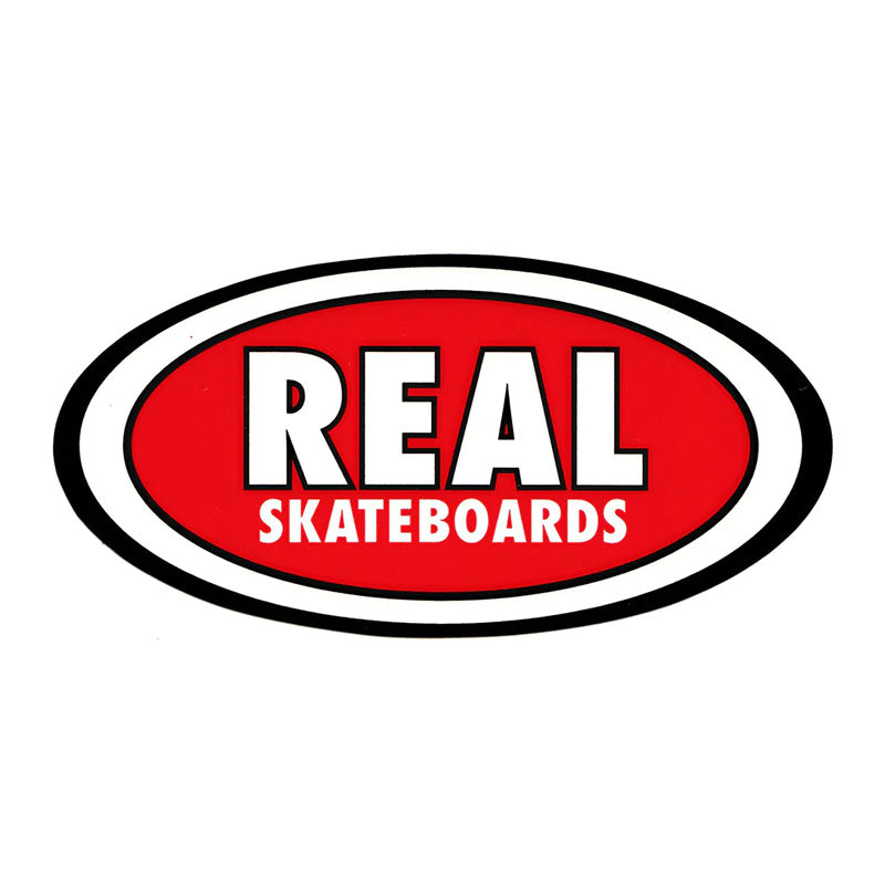 Real Classic Oval SM Sticker