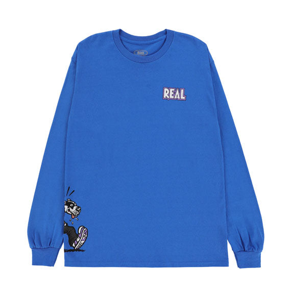 Real Comix Long Sleeve T-Shirt - Royal