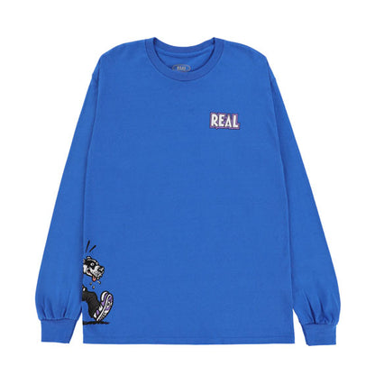 Real Comix Long Sleeve T-Shirt - Royal