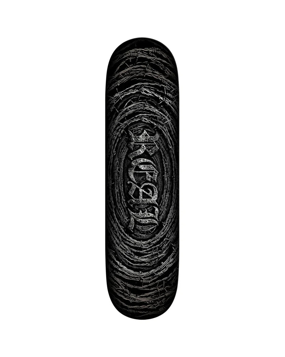 Real Team Barbed Wire Foil Oval Deck