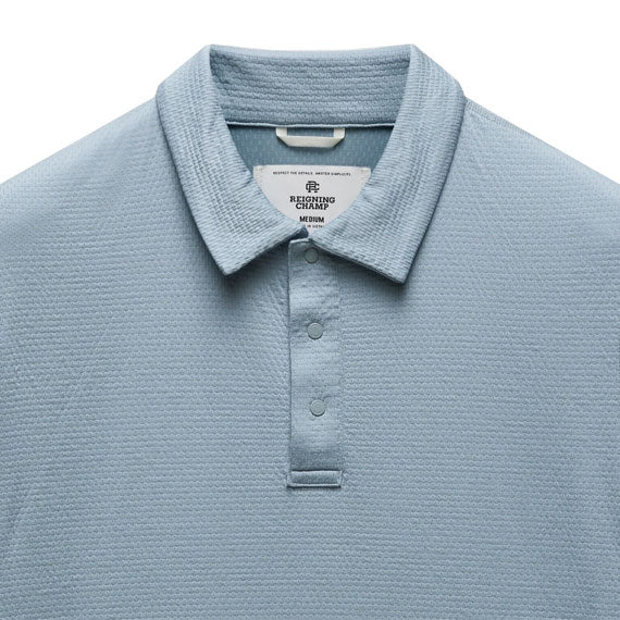Reiging Champ Solotex Mesh Tiebreak Standard Polo Shirt Gulf