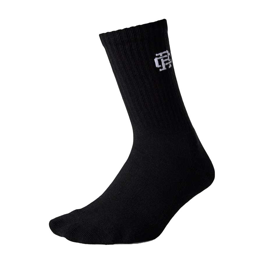 Reigning Champ 3-Pack Crew Classic Sock Black