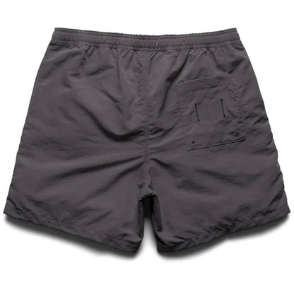 Reigning Champ Classic Taslan Nylon Swim Short Charcoal